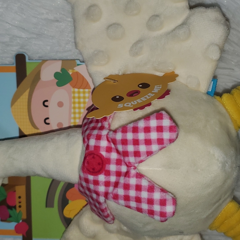 Bark Gingham Goose Dog Toy - Picture 3 of 7